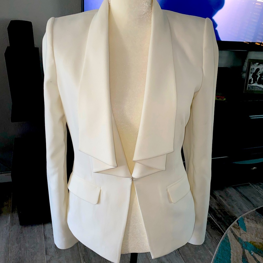 BCBG MaxAzria Off-White Blazer